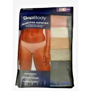 5 Pack GapBody Women's Seamless Stretch Hipster Underwear Gap MultiColor -XXL